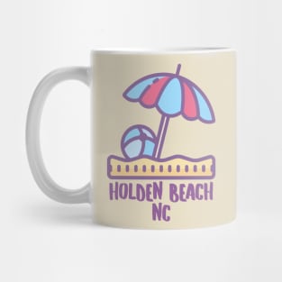 Holden Beach North Carolina Sunny Sandy Fun Mug